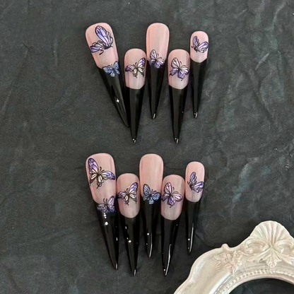 Long Stiletto Press On Nails