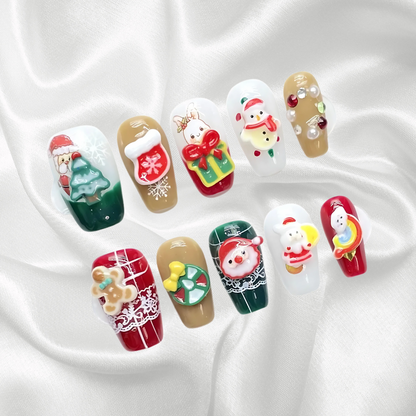 Press On Nails Christmas