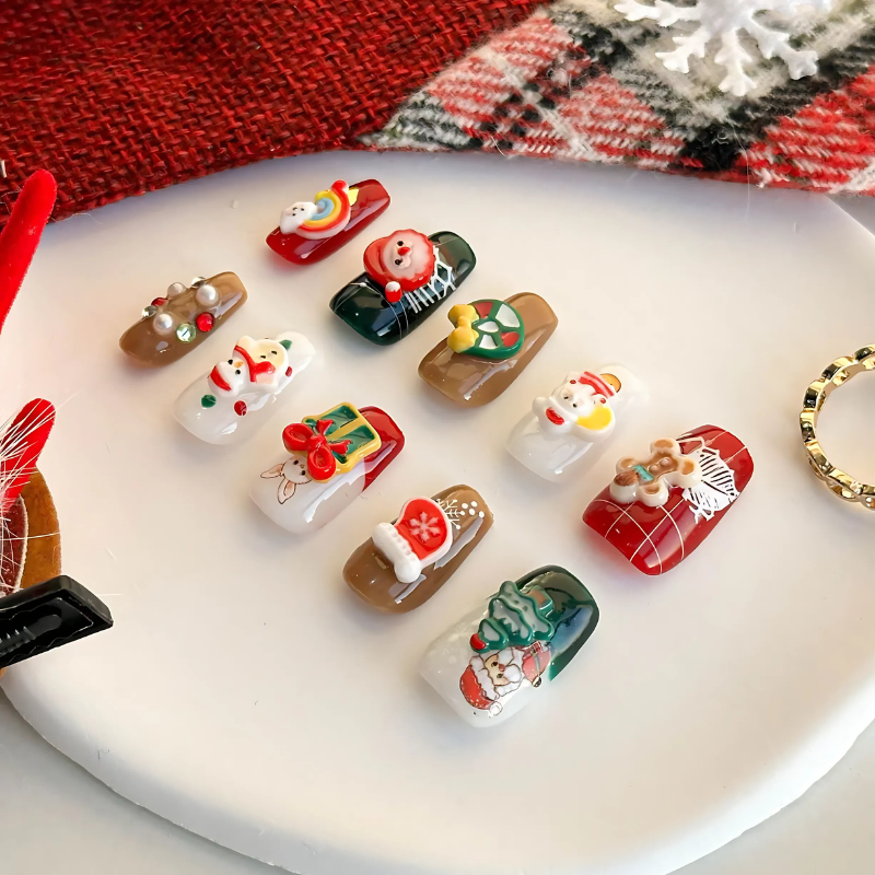 Press On Nails Christmas