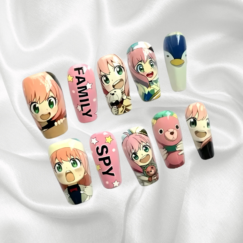 Anime press on nails