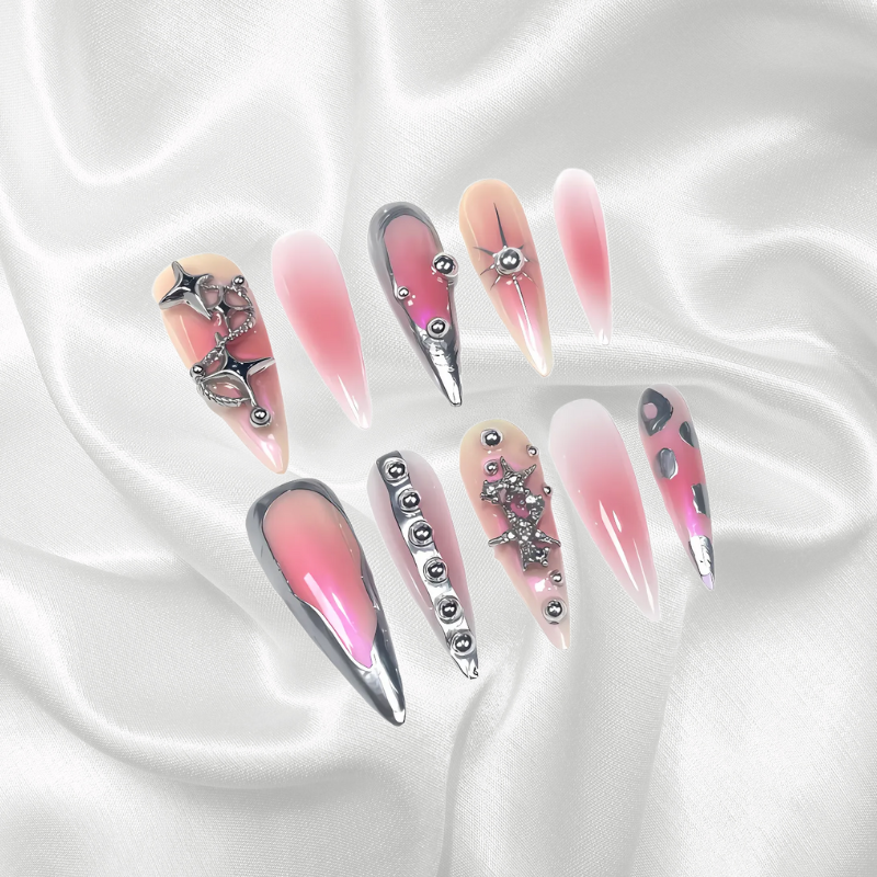 Aura press on nails