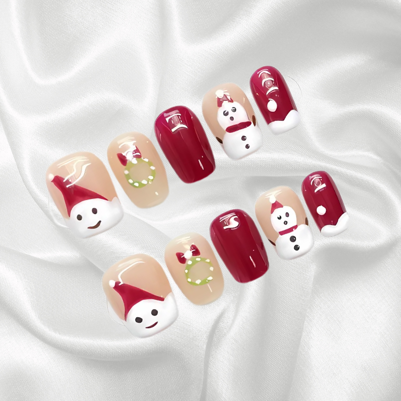 Christmas Nails Press On