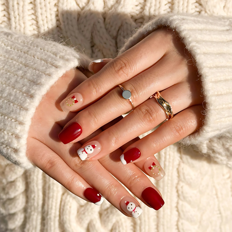 Christmas Nails Press On