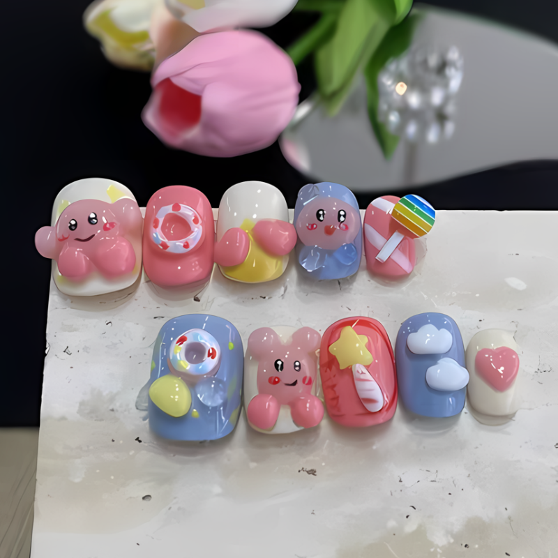 Kawaii Press On Nails